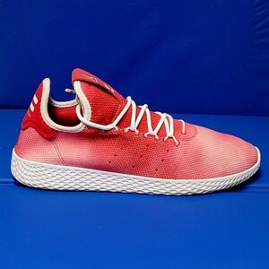 Adidas Pharrell Williams Tennis Hu Holi Red Men's Shoes #DA9615 size 10.5